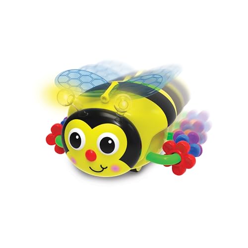 The Learning Journey Early Learning - Crawl About Bee - Crawling Toys for Babies 6-12 Months - Bright Lights and Fun Melodies - Award Winning Toys